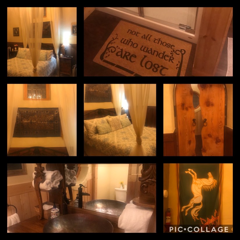 Hobbit - Bathroom + bedroom